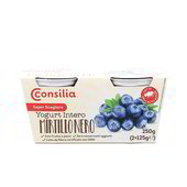 YOGURT MAGRO ALLA FRAGOLA 0,1% GRASSI CONSILIA 2x125 g in