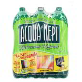 Acqua minerale naturale, effervescente, gassata